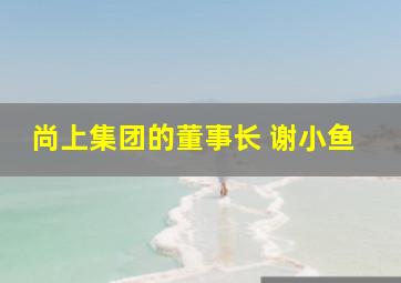 尚上集团的董事长 谢小鱼